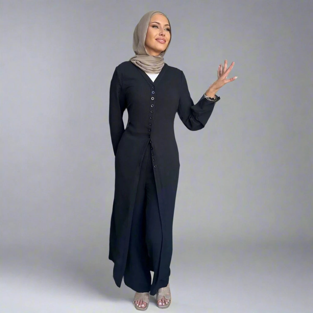 Wrinkle-Free 2-Piece Daily Wear Set - Comfortable Tops and Pants for Women | Perfect for Work, Travel & Casual Outfits