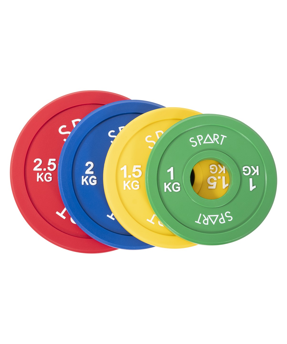 Premium Fractional Urethane Bumper Plates Set - Olympic Weight Plates for CrossFit, Home Gym & Strength Training - Ideal for Small Spaces & Precision Weight Increments