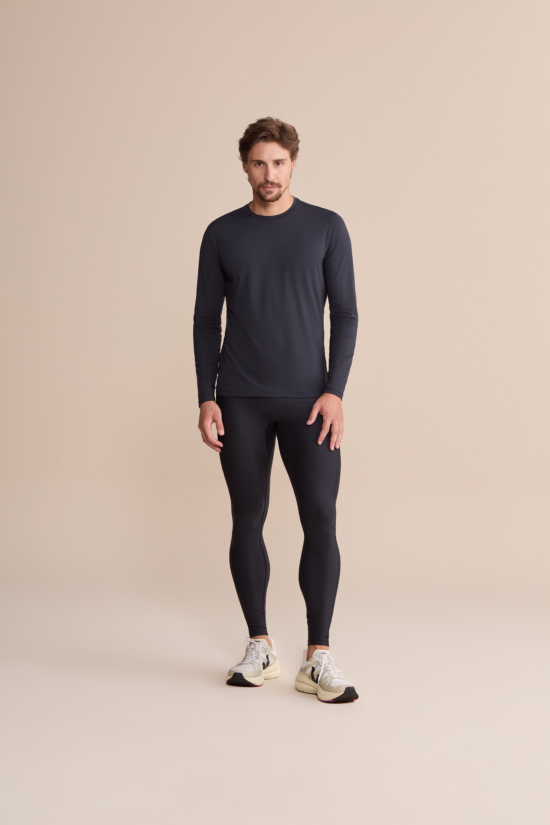 Soft Skin Men's Slim Fit Long Sleeve T-Shirt - Comfortable Cotton Casual Shirt for Everyday Wear, Work & Outdoor Activities