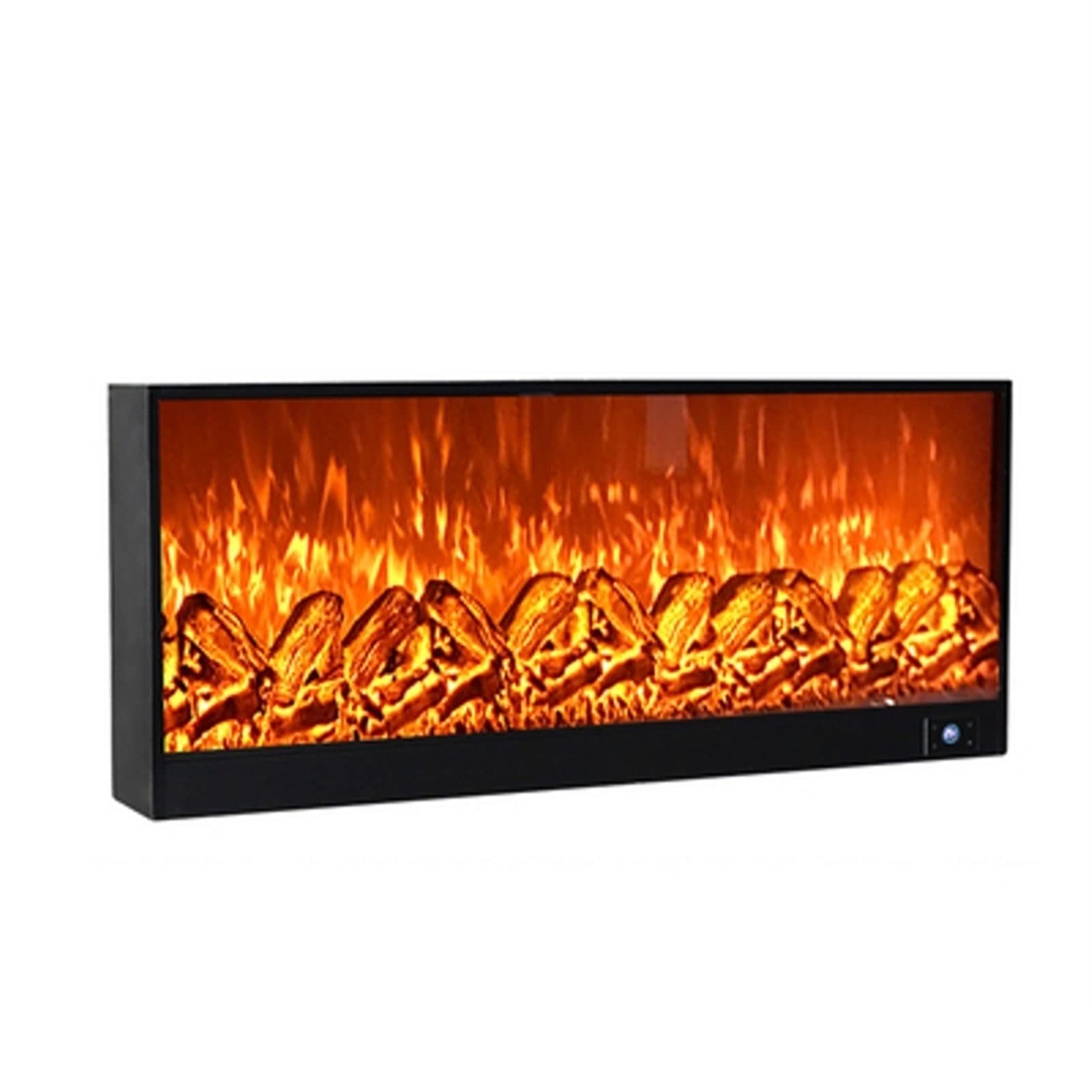 Premium 180cm Electric Fireplace Insert - Custom Wall Mounted Recessed Fireplace with Atomization Technology for Cozy Home Heating | Living Room, Bedroom & Office Decor