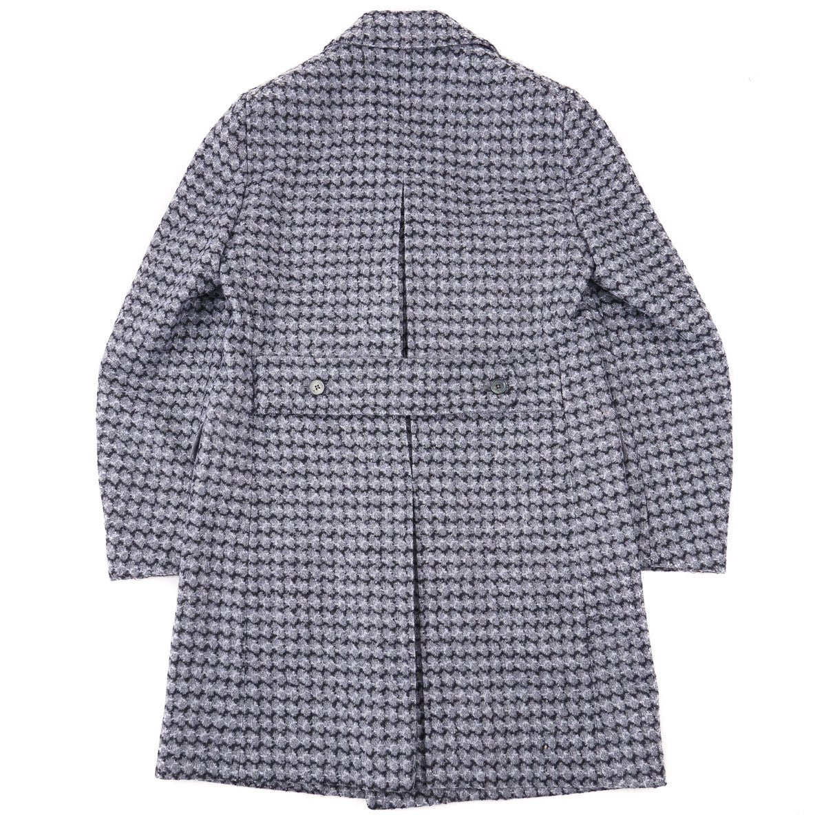 Isaia 'Marshall' Premium Soft Cashmere Overcoat for Men - Luxury Winter Coat for Business & Formal Occasions