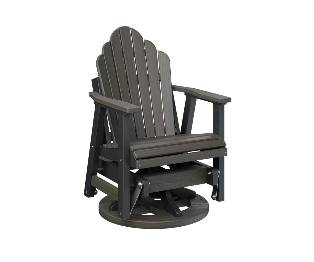 Berlin Gardens Cozi Back Swivel Glider - Outdoor Patio Rocking Chair with Cushion, Weather-Resistant for Garden, Deck, Porch & Poolside Relaxation