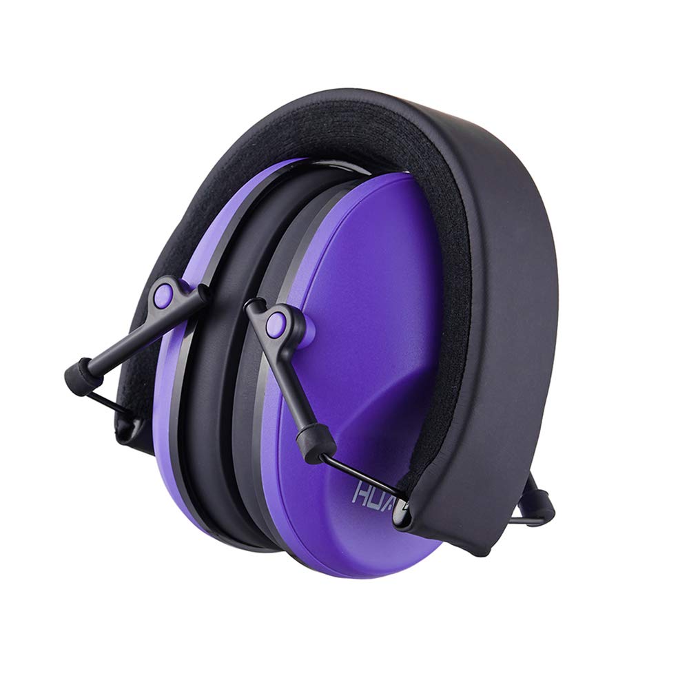 Huarui Noise Canceling Ear Protection for Shooting, Hunting & Range - Adjustable Shooting Ear Muffs with 25dB NRR for Gun Range, Construction & Loud Events