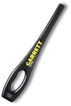 Garrett Super Wand Handheld 360° Pinpoint Metal Detector - Professional Security Scanner for Airport, School & Event Safety Checks