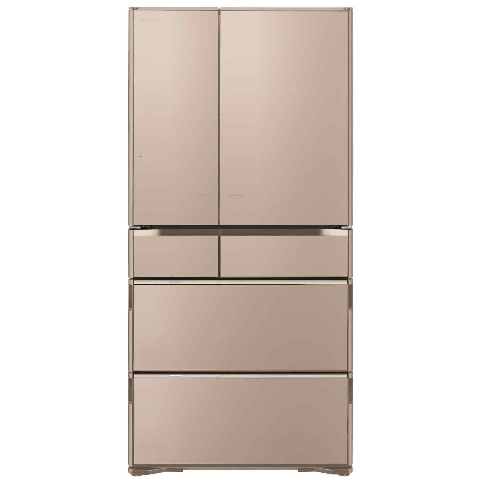 Hitachi 565L Multi-Door IoT Smart Refrigerator RZXC740KSXTN - Japanese Made, Energy Efficient, Large Capacity for Family Kitchen & Smart Home Integration