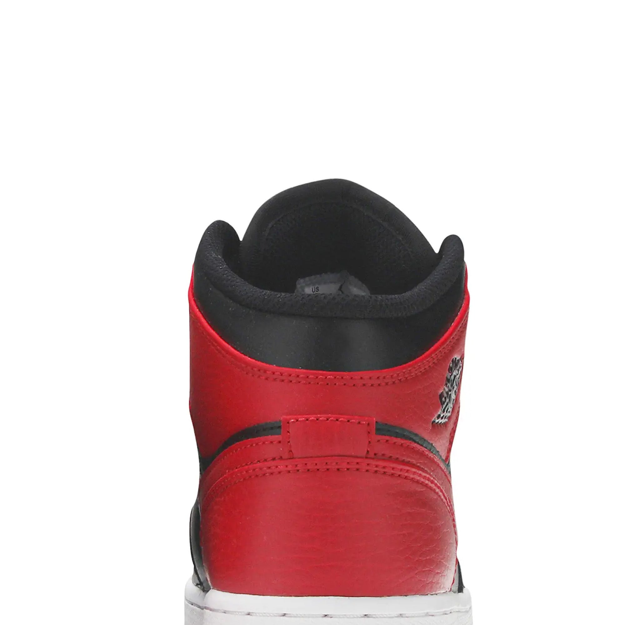 Air Jordan 1 Mid 'Banned' GS Sneakers (2020) - Basketball Shoes for Kids & Teens - Perfect for School, Sports & Streetwear Fashion