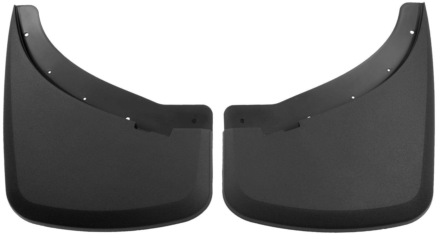 Husky Liners Rear Mud Guards for 2007-2014 Chevy Silverado/GMC Sierra 3500 DRW - Black 2-Piece Set (57841) | Heavy Duty Protection Against Splash & Debris | Perfect for Off-Roading & Winter Driving