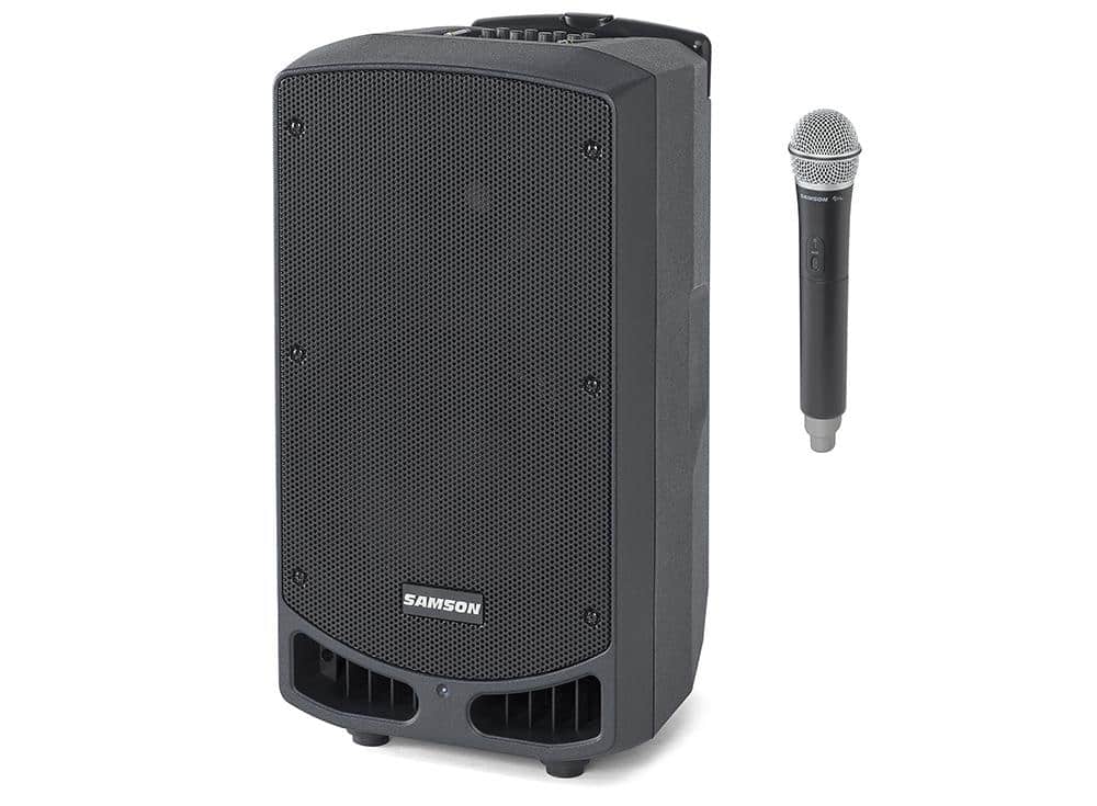 Samson Expedition XP310W Portable PA System with AH8 Splash-Resistant Headset - Perfect for Outdoor Events, Live Performances & Public Speaking