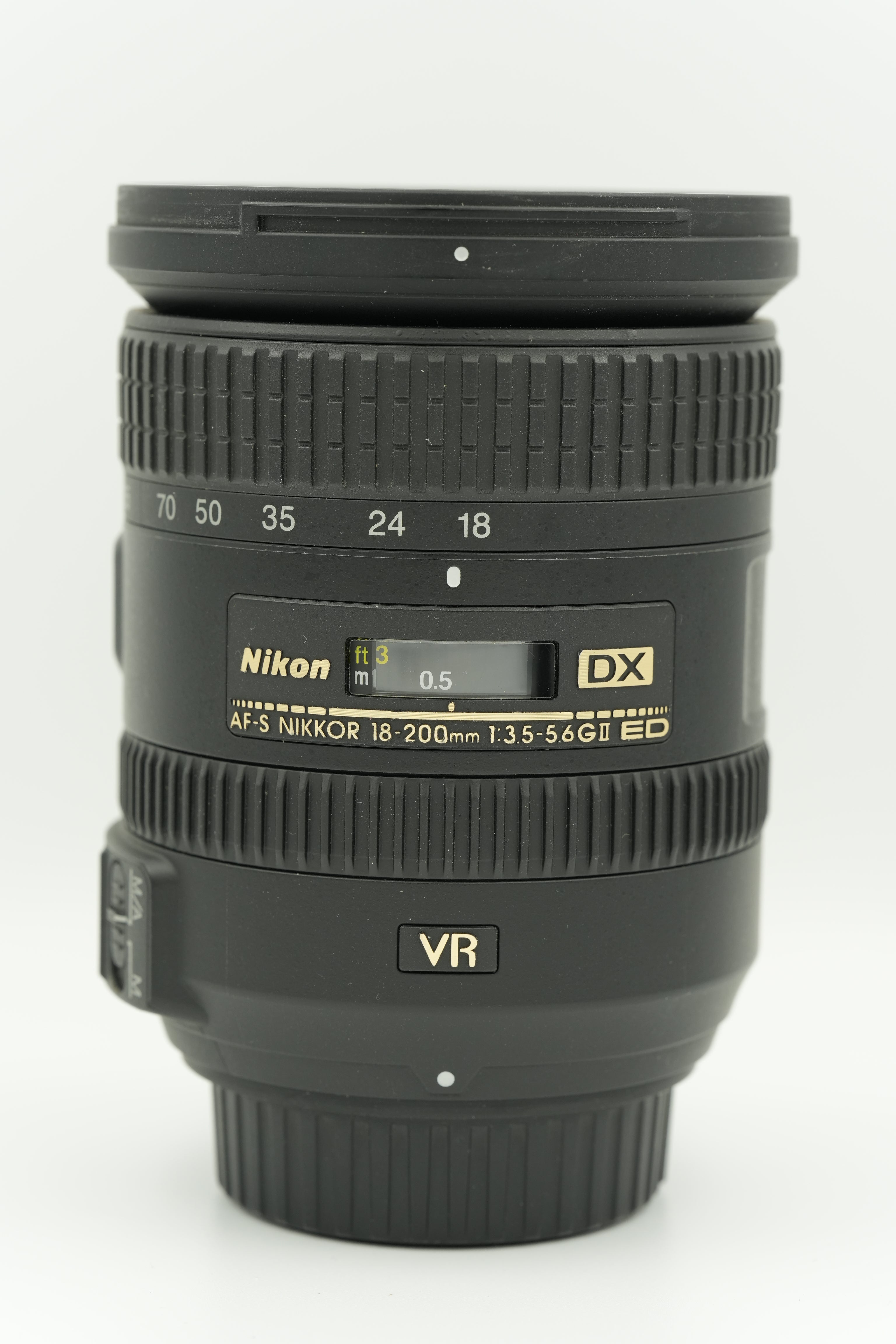 Used Nikon AF-S NIKKOR 18-200mm f/3.5-5.6G ED VR II Lens for DSLR Cameras - Perfect for Travel, Wildlife & Sports Photography