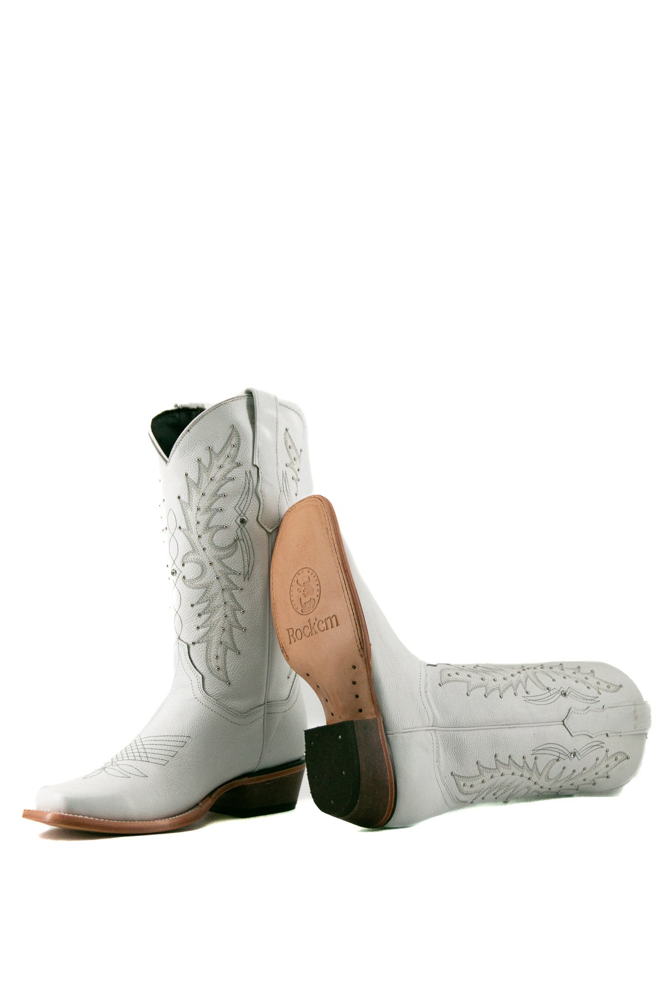 Paulina Frontier Cowgirl Boots for Women - Western Ankle Boots with Leather & Stitching Details - Perfect for Rodeo, Country Dancing & Outdoor Adventures