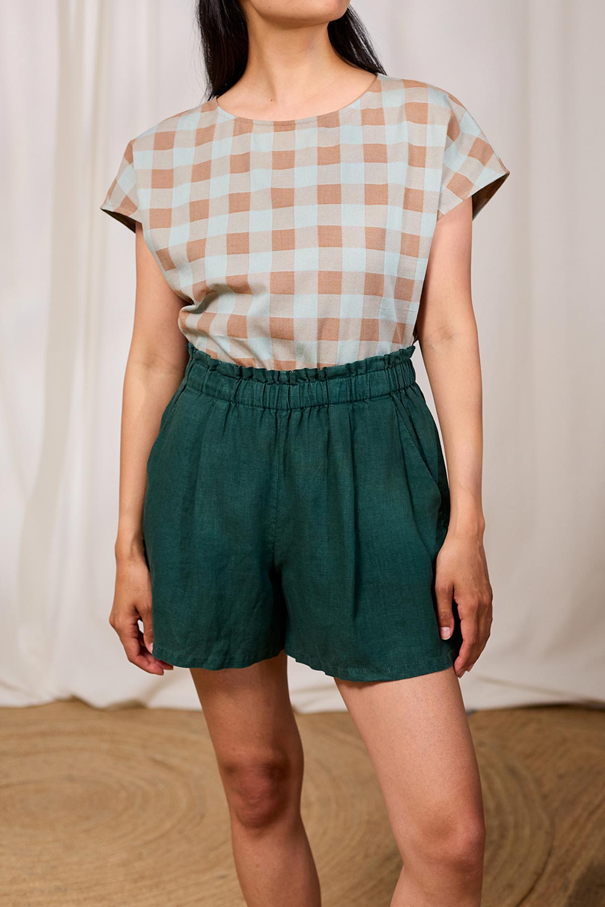 Castell Bicolor Checkered Shirt - Stylish Casual Wear for Men & Women | Perfect for Office, Outings & Date Nights