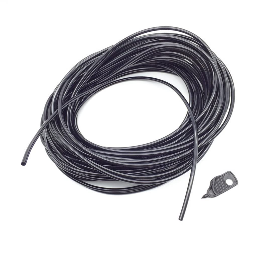 3/5mm Micro Drip Irrigation Hose - 20m Garden Watering Tubing for Greenhouse, Bonsai & Plant Drip System | Includes Hole Puncher | Perfect for Efficient Watering in Small Spaces & Container Gardens