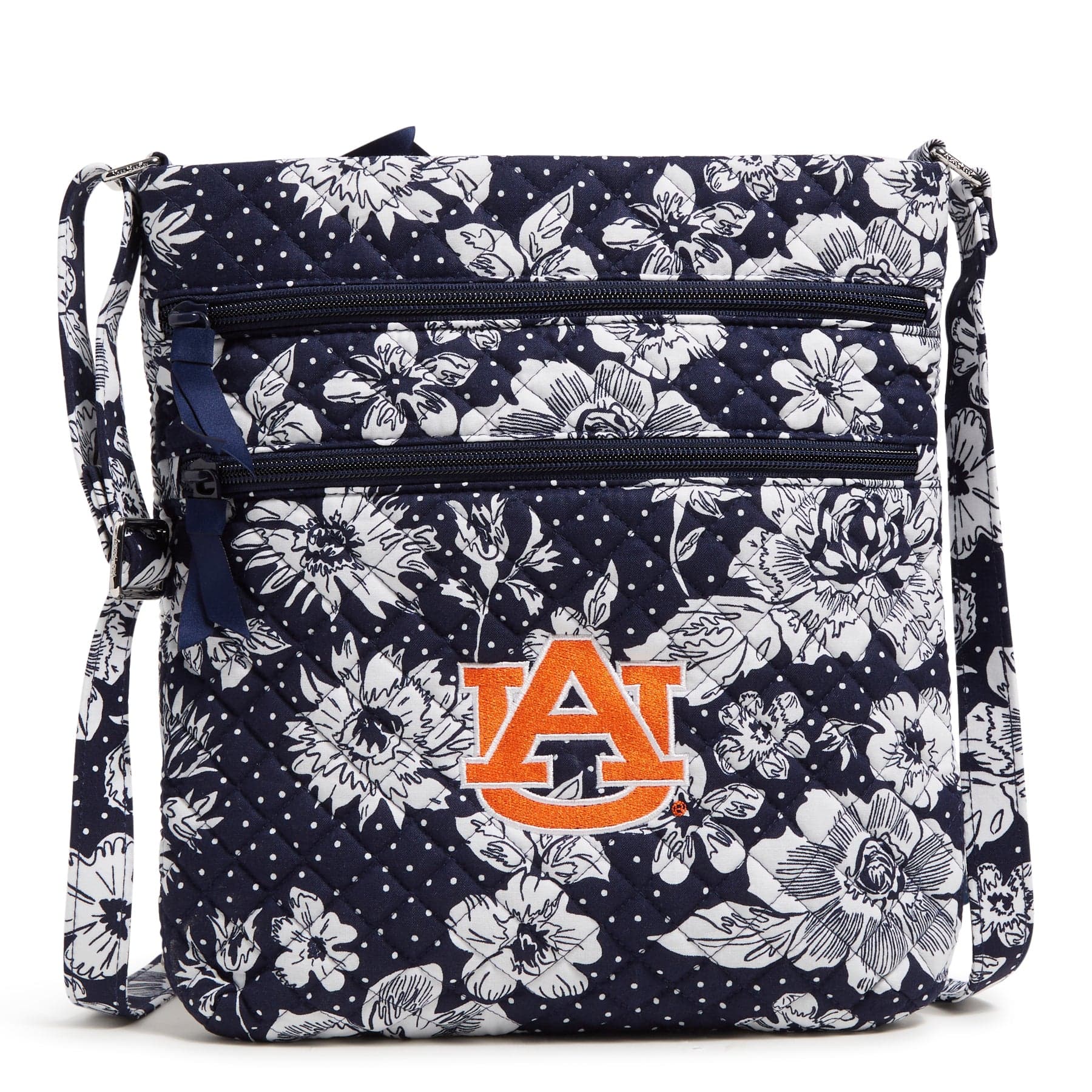 Stylish Collegiate Triple Zip Hipster Crossbody Bag for Women - Trendy Small Purse with Multiple Pockets for School, Travel & Everyday Use