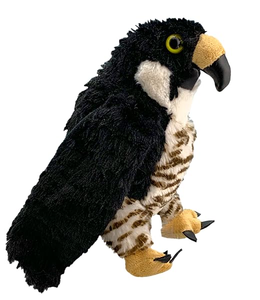 Freddie The Falcon 8 Inch Stuffed Animal Plush Toy - Soft Hunter Bird Teddy Bear for Kids, Perfect Easter & Birthday Gift for Boys & Girls - Great for Playtime, Nursery Decor & Holiday Presents