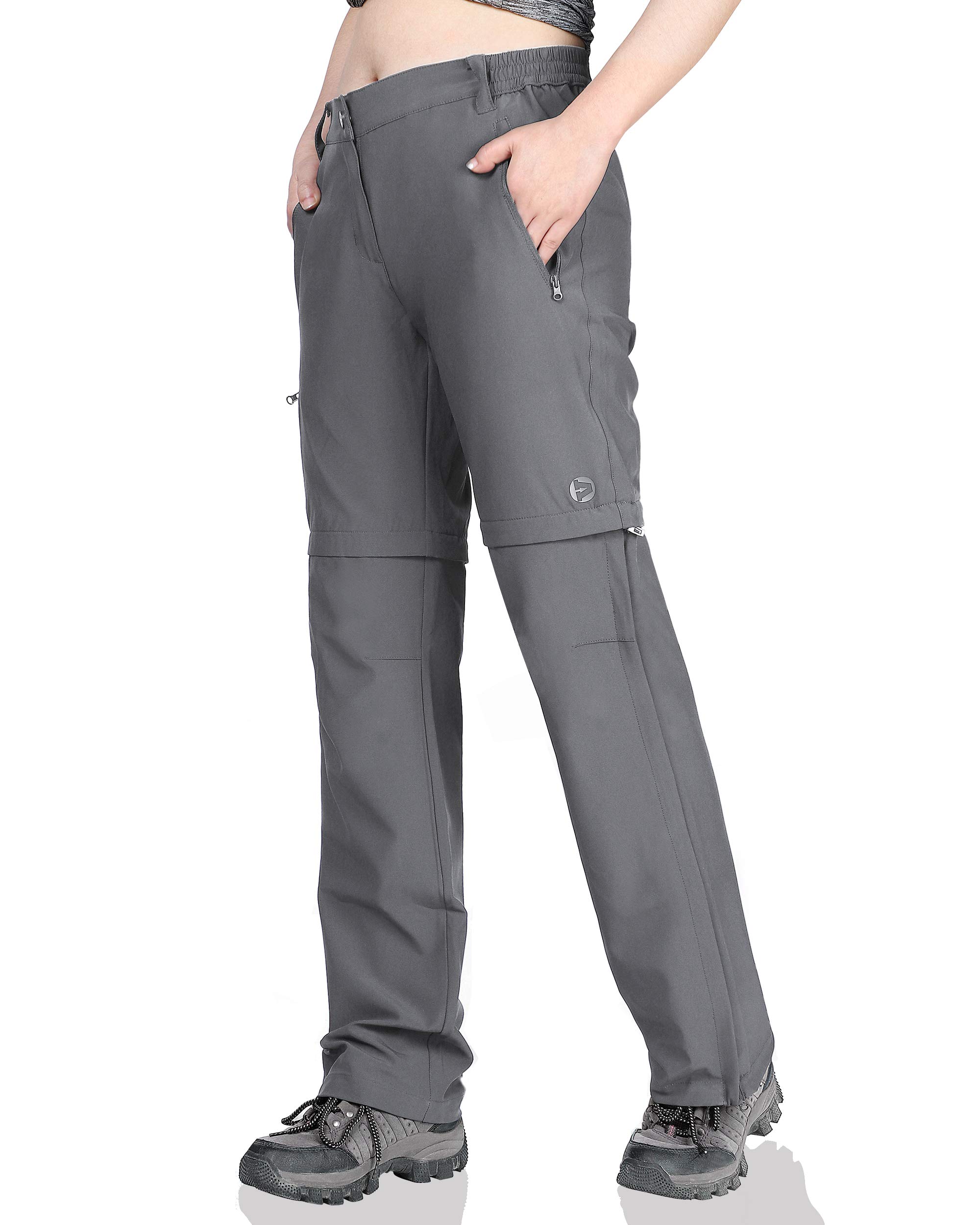 Outdoor Ventures Women's Convertible Hiking Pants - Quick Dry, Lightweight Stretch Zip-Off Cargo Pants for Trekking, Camping & Outdoor Adventures