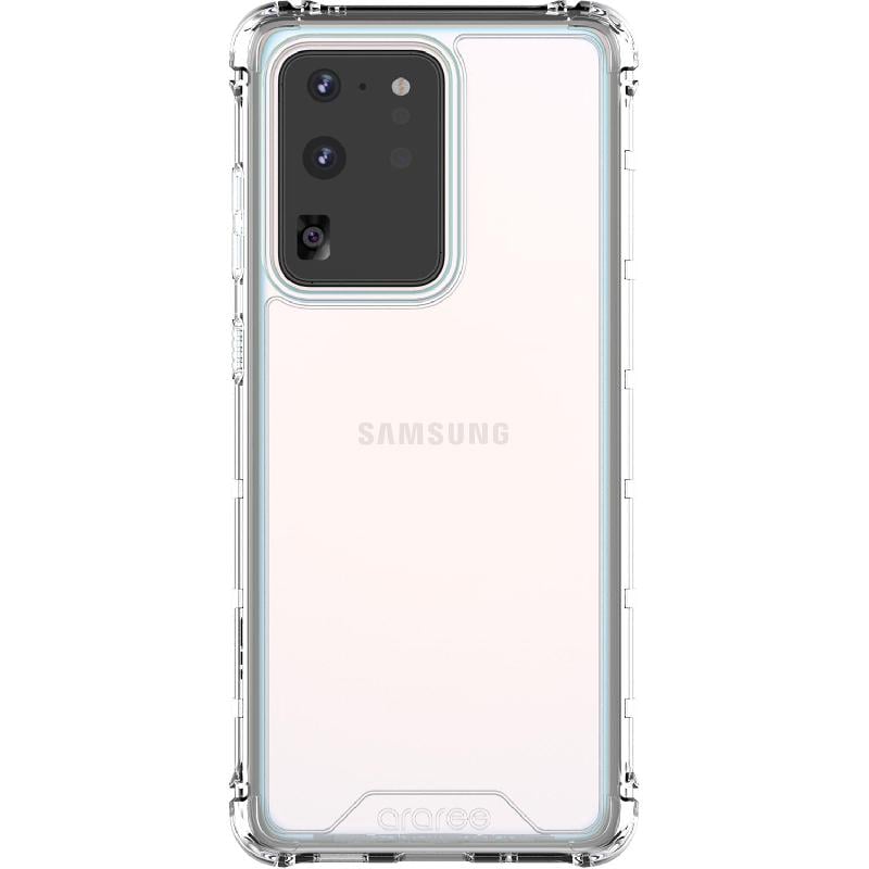 Araree Mach Galaxy S20 Ultra Clear Case - Slim Protective Cover for Samsung Galaxy S20 Ultra 5G - Perfect for Everyday Use, Work & Travel