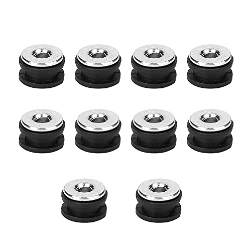 10Pcs Motorcycle Fairing Rubber Grommet Kit - Durable Bolt Accessories Replacement for Cowling & Body Panels | Perfect for Honda, Yamaha, Kawasaki Bike Maintenance & Repair