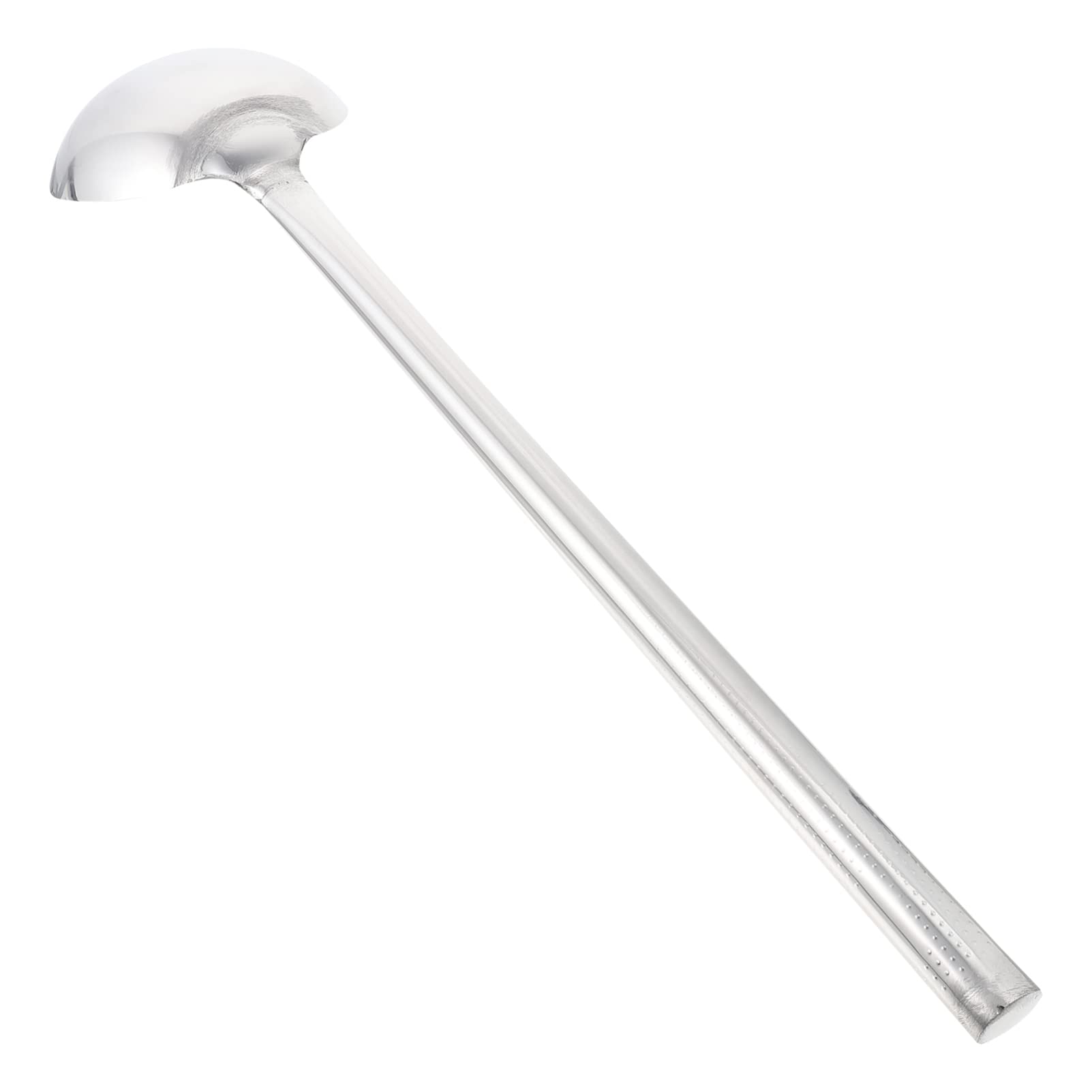 HEMOTON 1pc Stainless Steel Cooking Spoon - Non Slip Soup Ladle for Hot Pot, Serving, Mixing & Basting - Rustproof & Nonstick Kitchen Utensil - Perfect for Cooking, Baking & Food Preparation