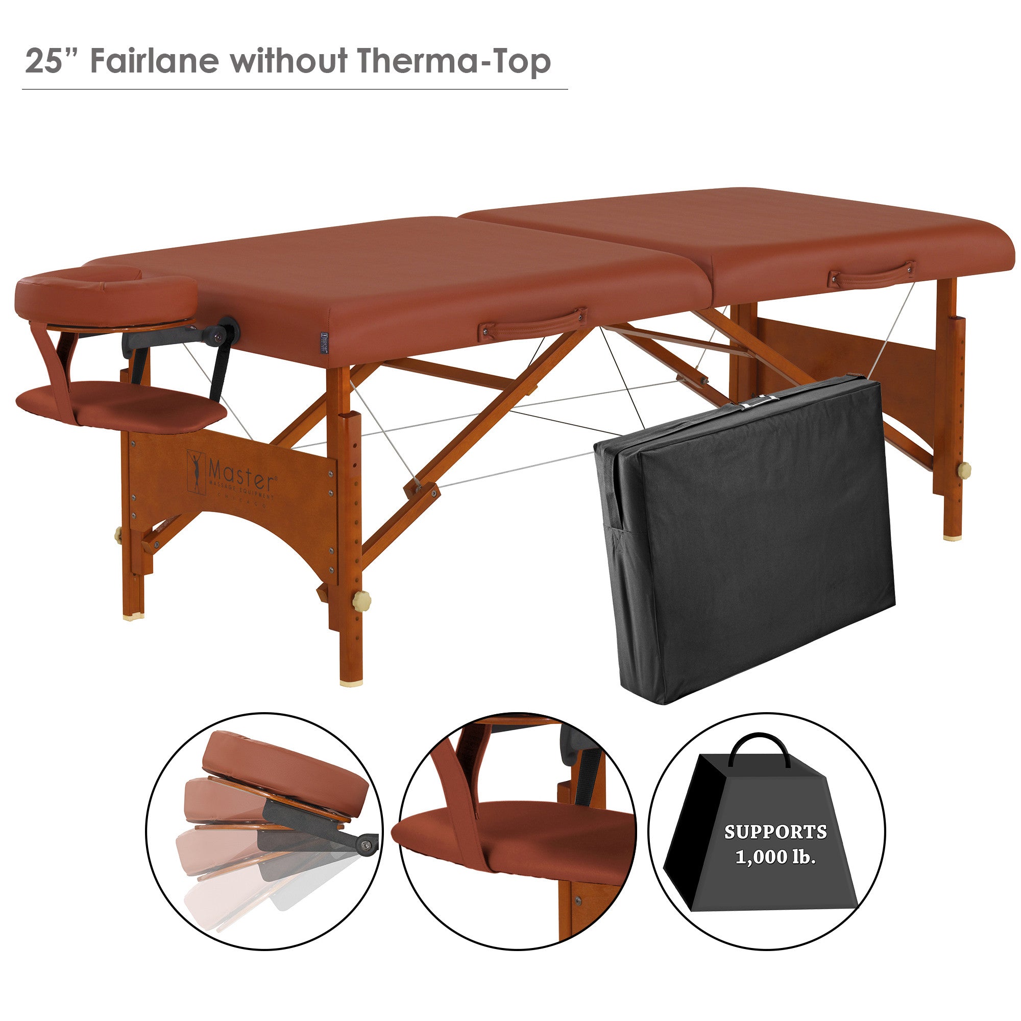 Premium Portable Massage Table with Adjustable Heating System - 28