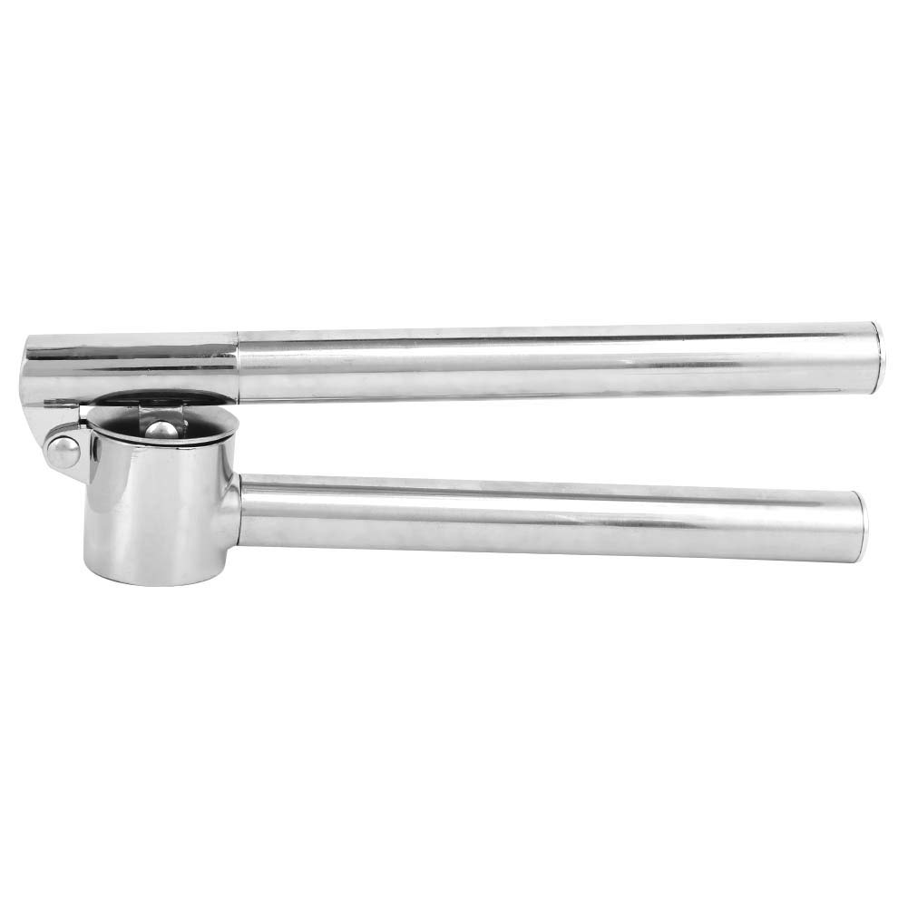 Premium Stainless Steel Garlic Press - Heavy Duty Manual Garlic Crusher, Mincer & Squeezer for Home Kitchen - Perfect for Cooking, Baking, Salad Dressing & Meal Prep
