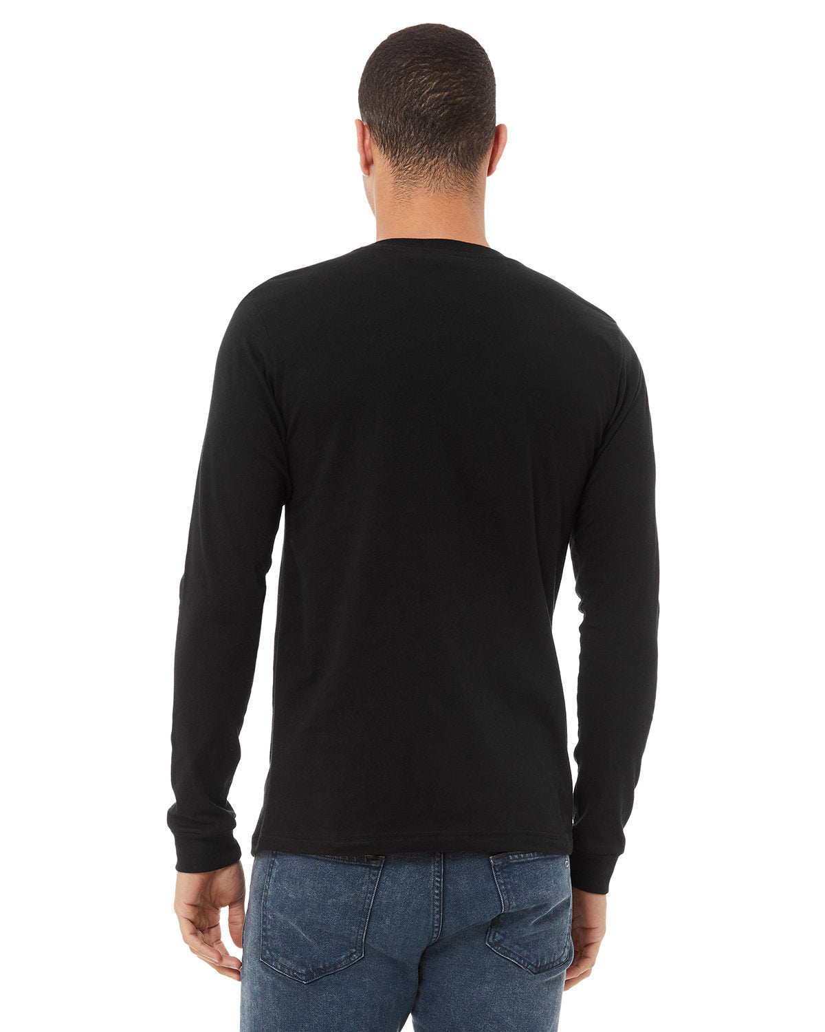Bella + Canvas 3501 Unisex Jersey Long Sleeve T-Shirt - Soft Cotton Crewneck Tee for Men & Women - Perfect for Casual Wear, Layering, and Everyday Comfort