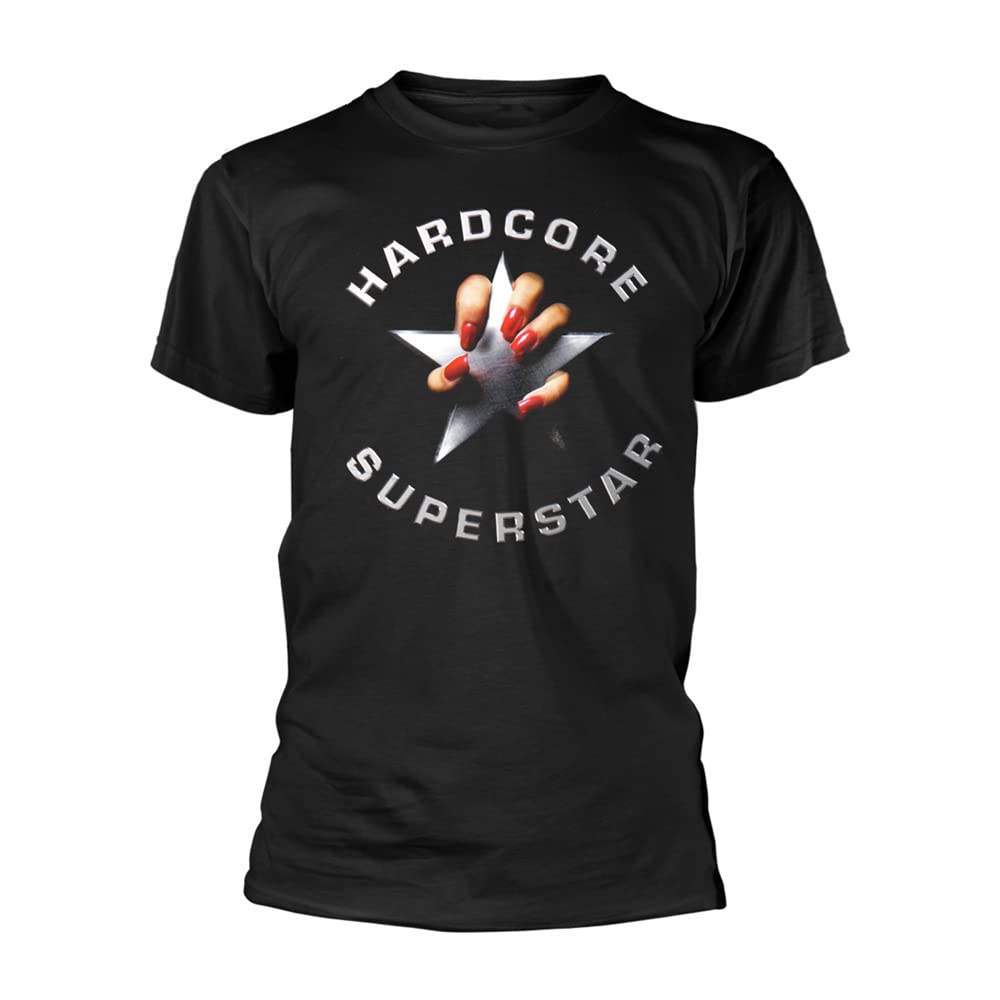 Hardcore Superstar Men's Black Album Graphic T-Shirt - Soft Cotton Band Tee for Concerts & Casual Wear