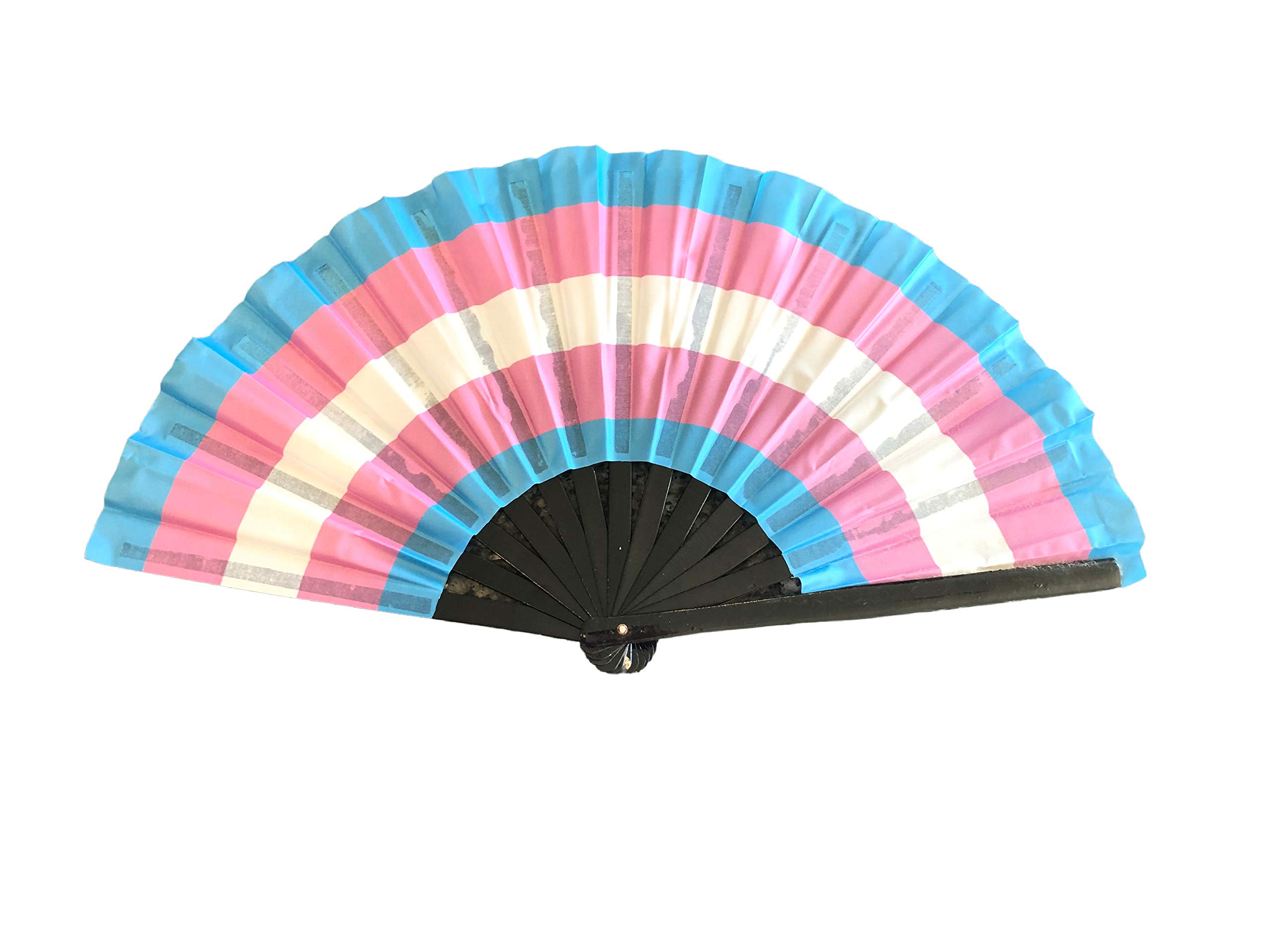 Eco-Friendly Large Bamboo Folding Hand Fan for Women & Men - Portable Cooling Fan for Outdoor, Travel, and Summer Use