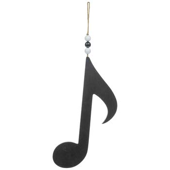 Single Music Note Wood Wall Art - Handcrafted Home & Office Decor for Music Lovers | Perfect for Living Room, Bedroom, Studio & Gift Giving