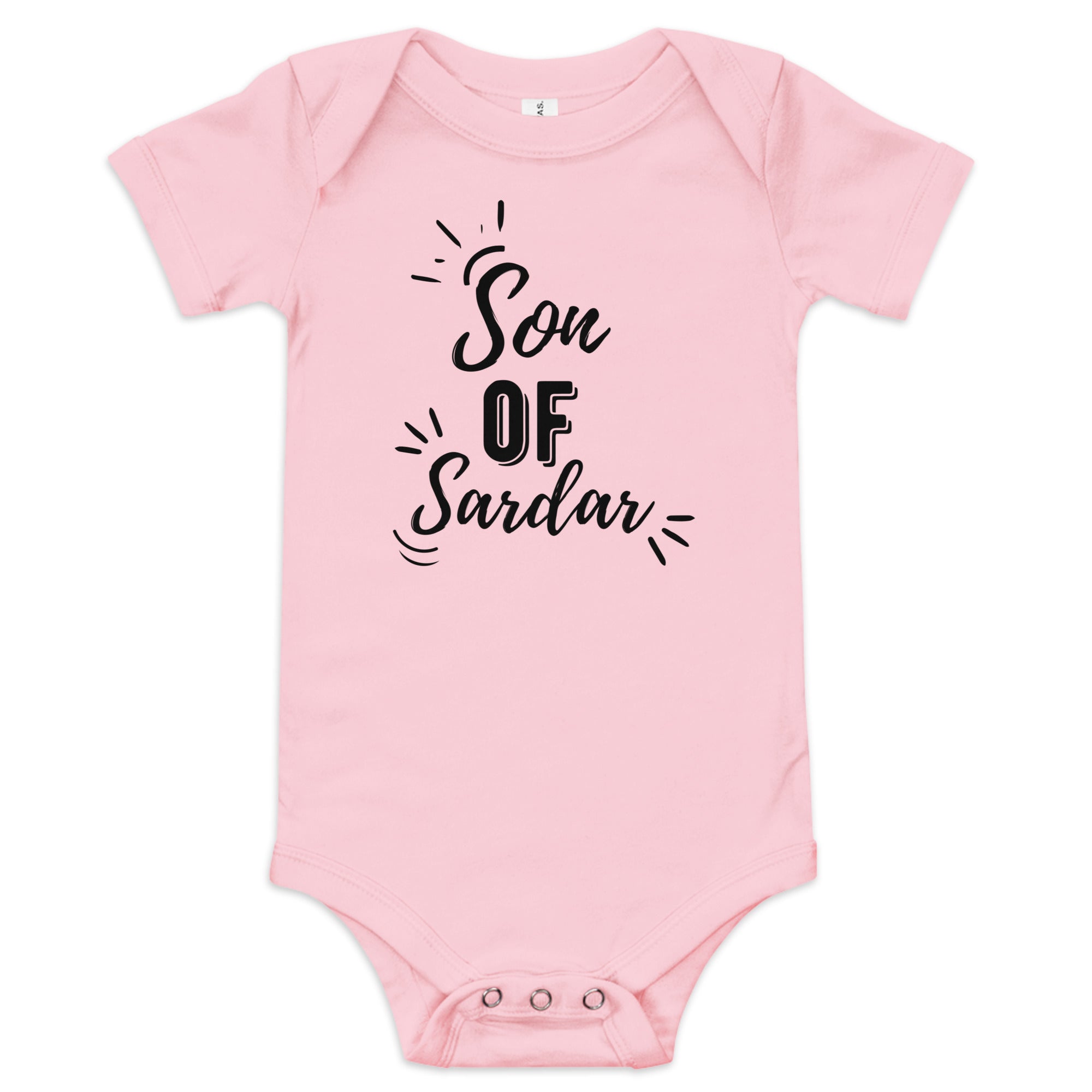 Son of Sardar Baby Onesies - Soft Cotton Bodysuits for Newborns & Infants | Perfect for Playtime, Daycare & Family Photos