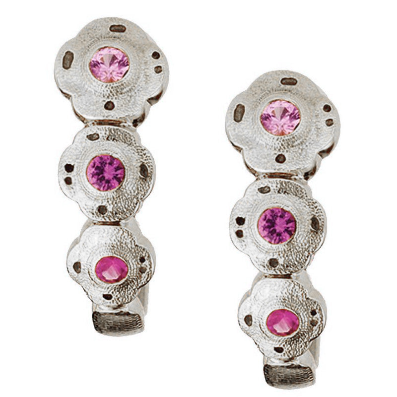 Alex Sepkus Stack Cross Earrings E 218PS - Elegant Layered Sterling Silver Jewelry for Women, Perfect for Everyday Wear, Gifts & Special Occasions