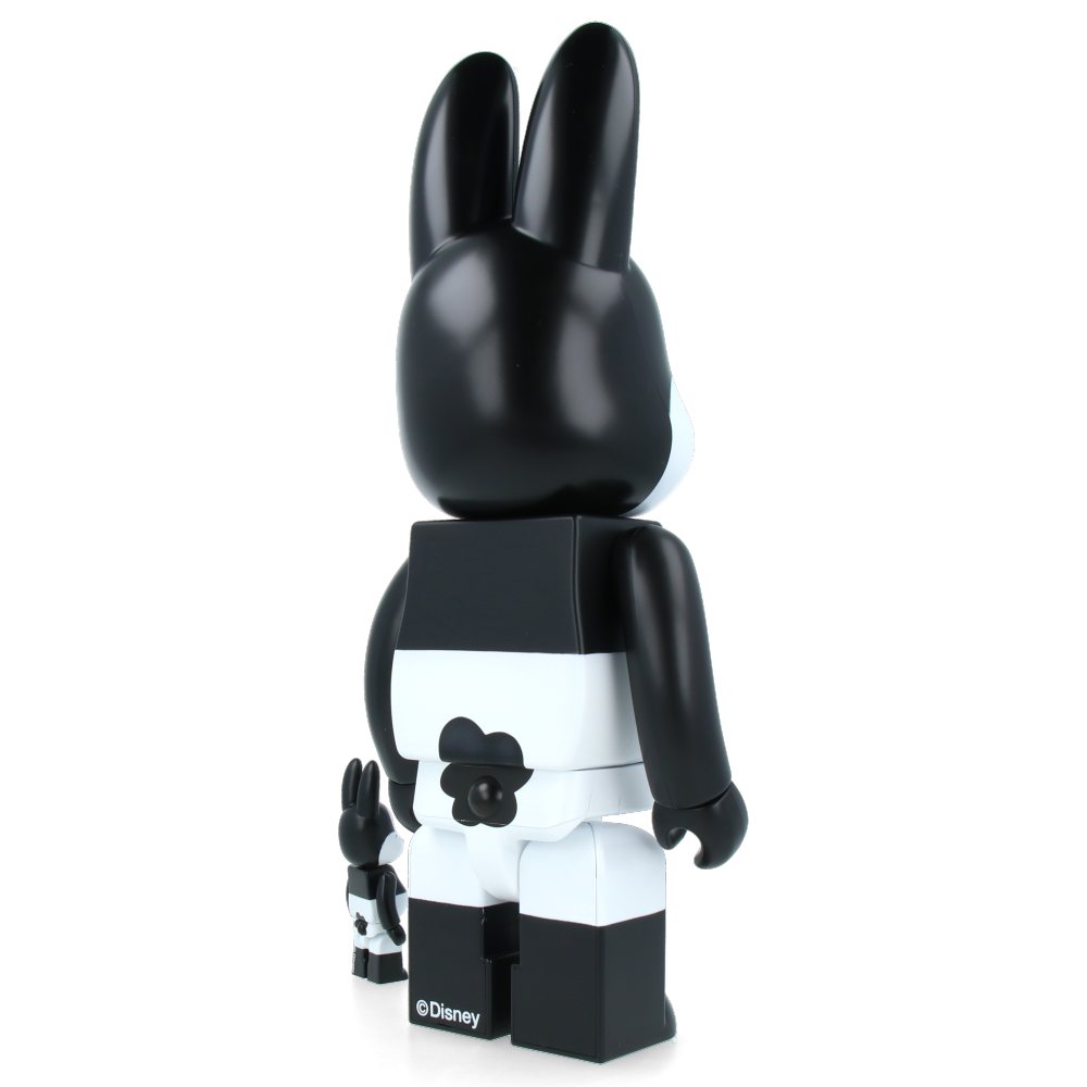 400% + 100% Bearbrick Oswald the Lucky Rabbit Collectible Figure - Perfect for Anime Fans, Home Decor & Gift Giving