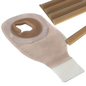 Hollister Adapt™ Barrier Strips - 10 Count Box | Skin Protection for Ostomy Care | Ideal for Sensitive Skin & Active Lifestyles