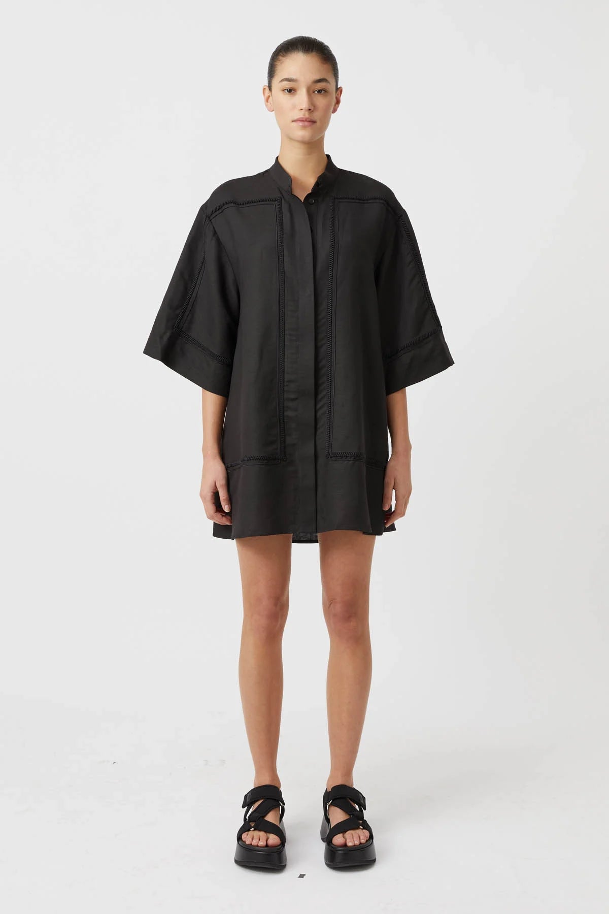 Fortuna Women's Stylish Shirt Dress - Casual & Elegant Tunic Top for Everyday Wear | Perfect for Office, Outings & Date Nights