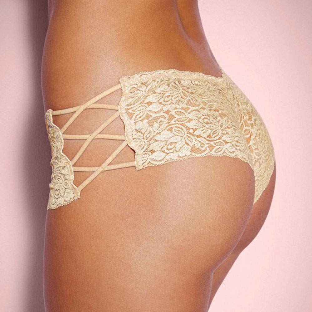 Sexy Lace Hollow Out Women's Briefs Panties - Plus Size Christmas Lingerie Underwear for Women | Perfect for Valentine's Day, Romantic Nights & Special Occasions