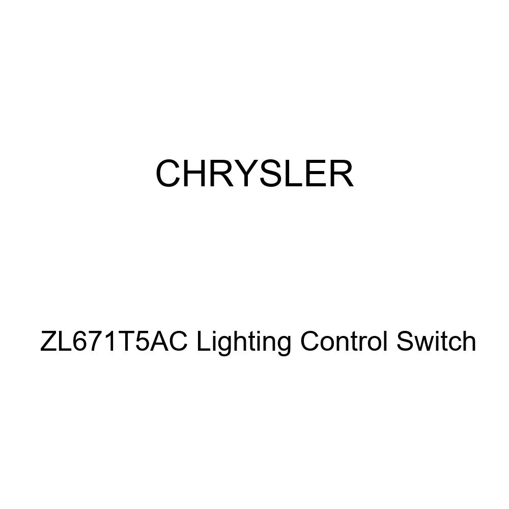Genuine Chrysler ZL671T5AC Lighting Control Switch - OEM Replacement Part for Headlights, Fog Lights & Interior Lights | Perfect for Dodge, Jeep, Ram Vehicles
