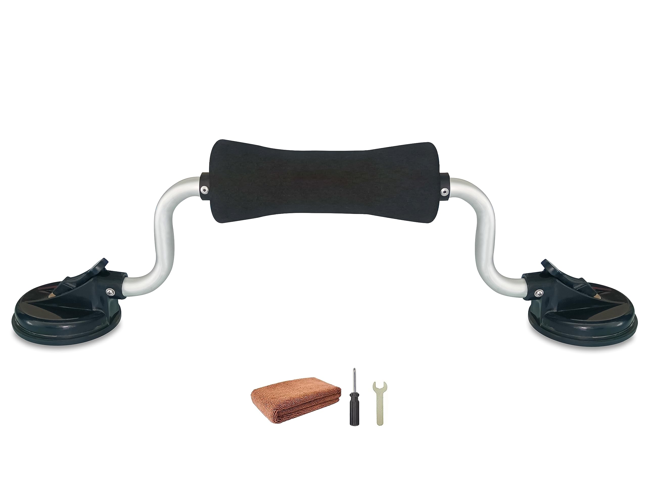 Newcod Kayak Roller & Canoe Loader with Heavy-Duty Suction Cups - Roof Rack Loading Assist System for Kayaks, Canoes, SUPs | Easy Watercraft Transport for Cars, Trucks, SUVs | Perfect for Camping, Fishing & Outdoor Adventures