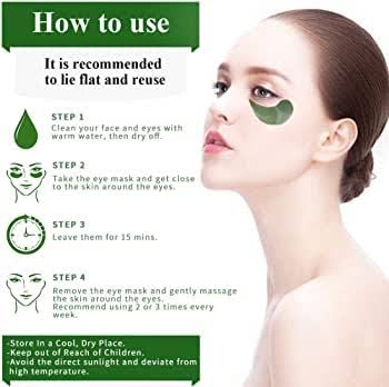 Hydra Anti Wrinkle Eye Serum Patch - 60 Pcs | Dark Circle & Wrinkle Treatment | Collagen & Aloe Vera Enriched | Reduce Puffiness & Fine Lines | Perfect for Night Routine & Travel Skincare