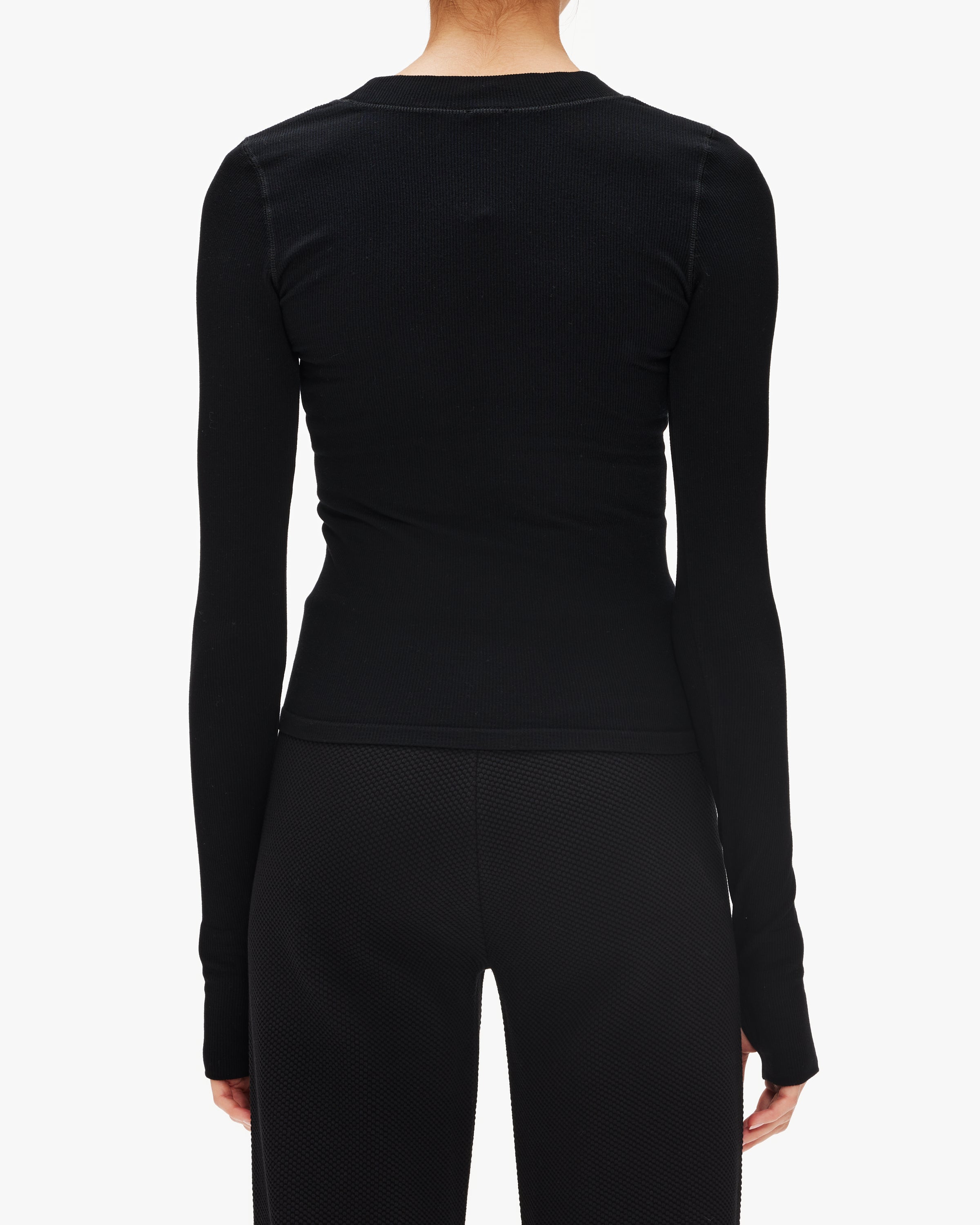 Lune Maia Women's Soft Rib Long Sleeve Shirt - Ultra Soft Micromodal Fabric for Everyday Comfort - Perfect for Work, Lounge & Casual Outings