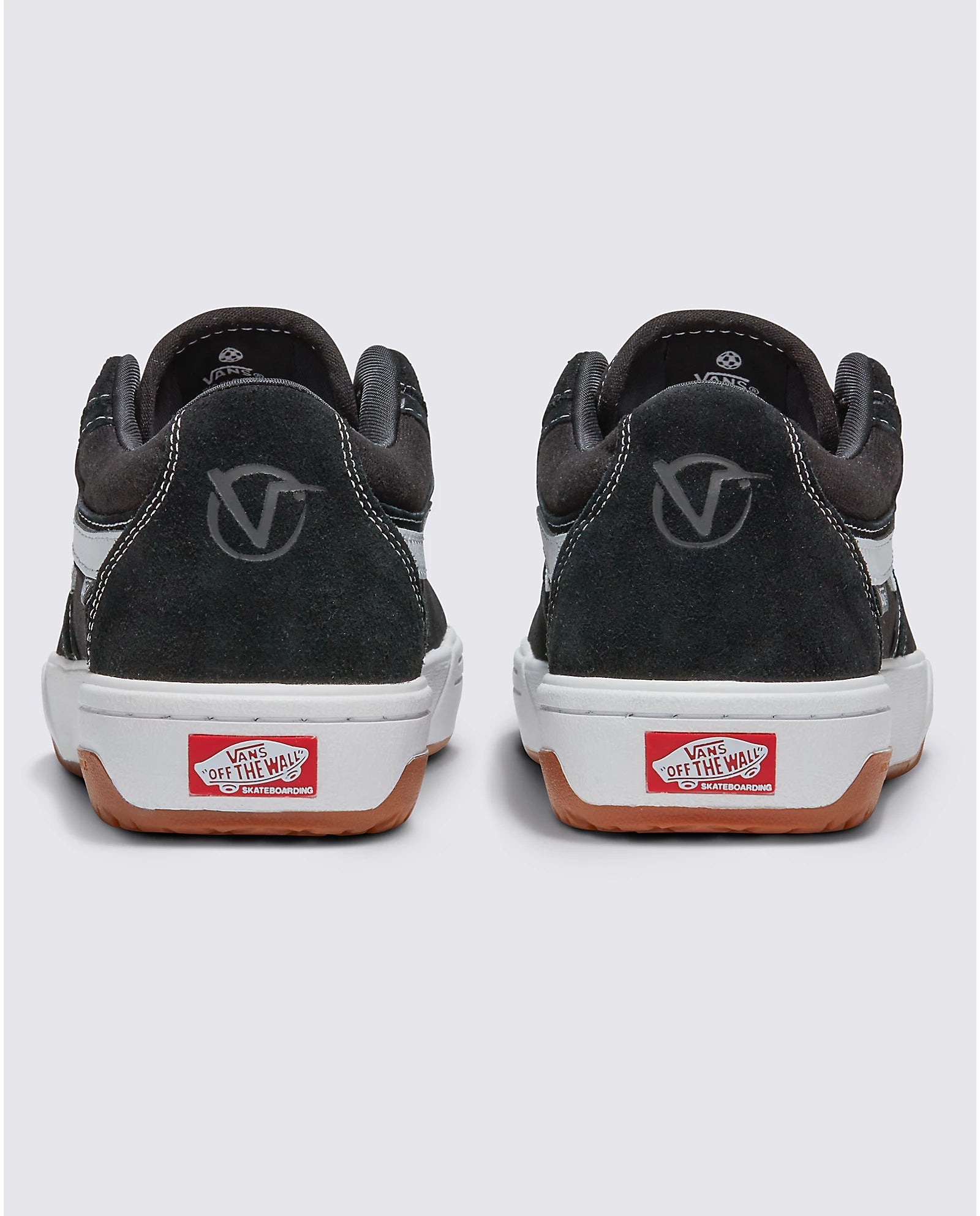 VANS Rowan 2 Shoes for Men & Women - Black/White Skateboarding Sneakers - Comfortable Casual Shoes for Skateboarding, Streetwear & Everyday Wear