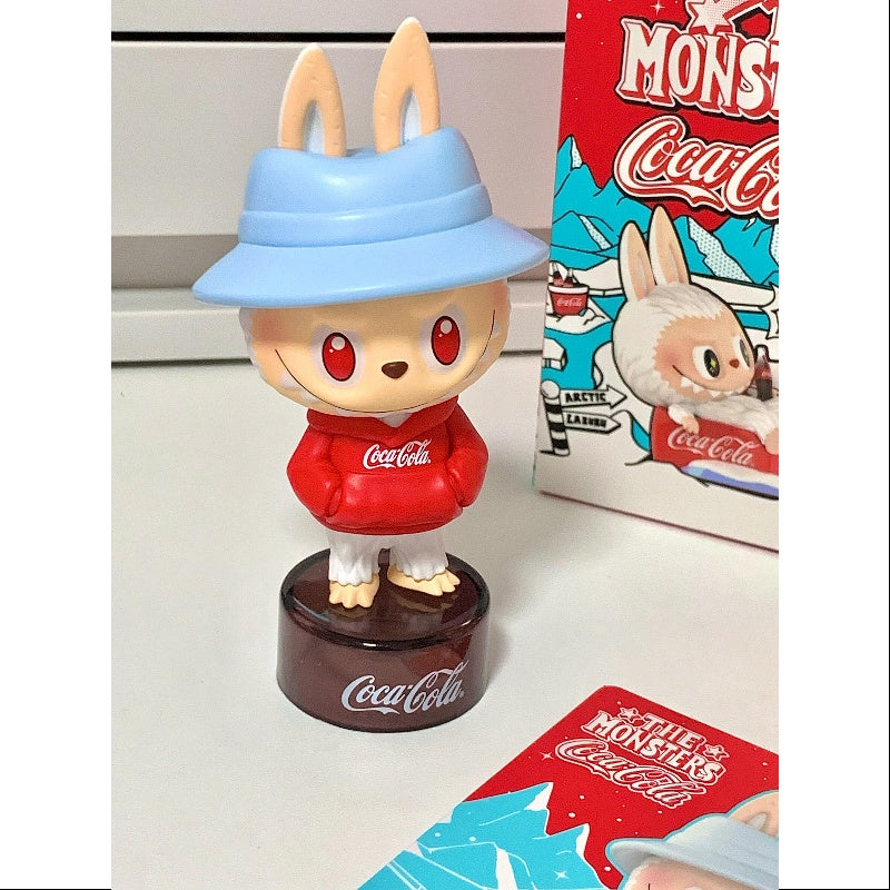 Labubu The Monsters Coca Cola Series Vacation Fit - Limited Edition Vinyl Art Toy Collectible for Display & Gift Giving - Perfect for Home Decor, Office Display, and Pop Culture Collections