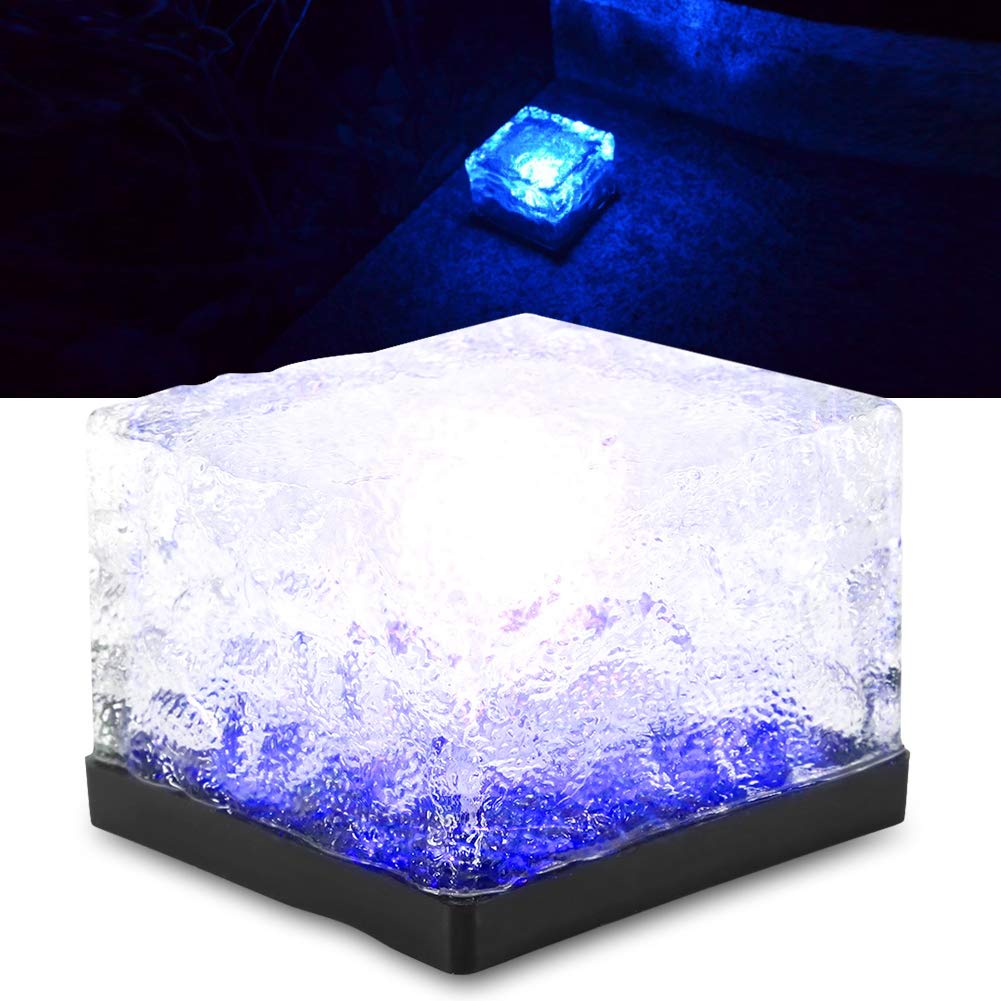 LED Underground Brick Lamp - Waterproof Buried Landscape Lighting for Home, Park, Courtyard & Garden Pathways | Durable Outdoor Decorative Lighting for Walkways, Driveways & Patios