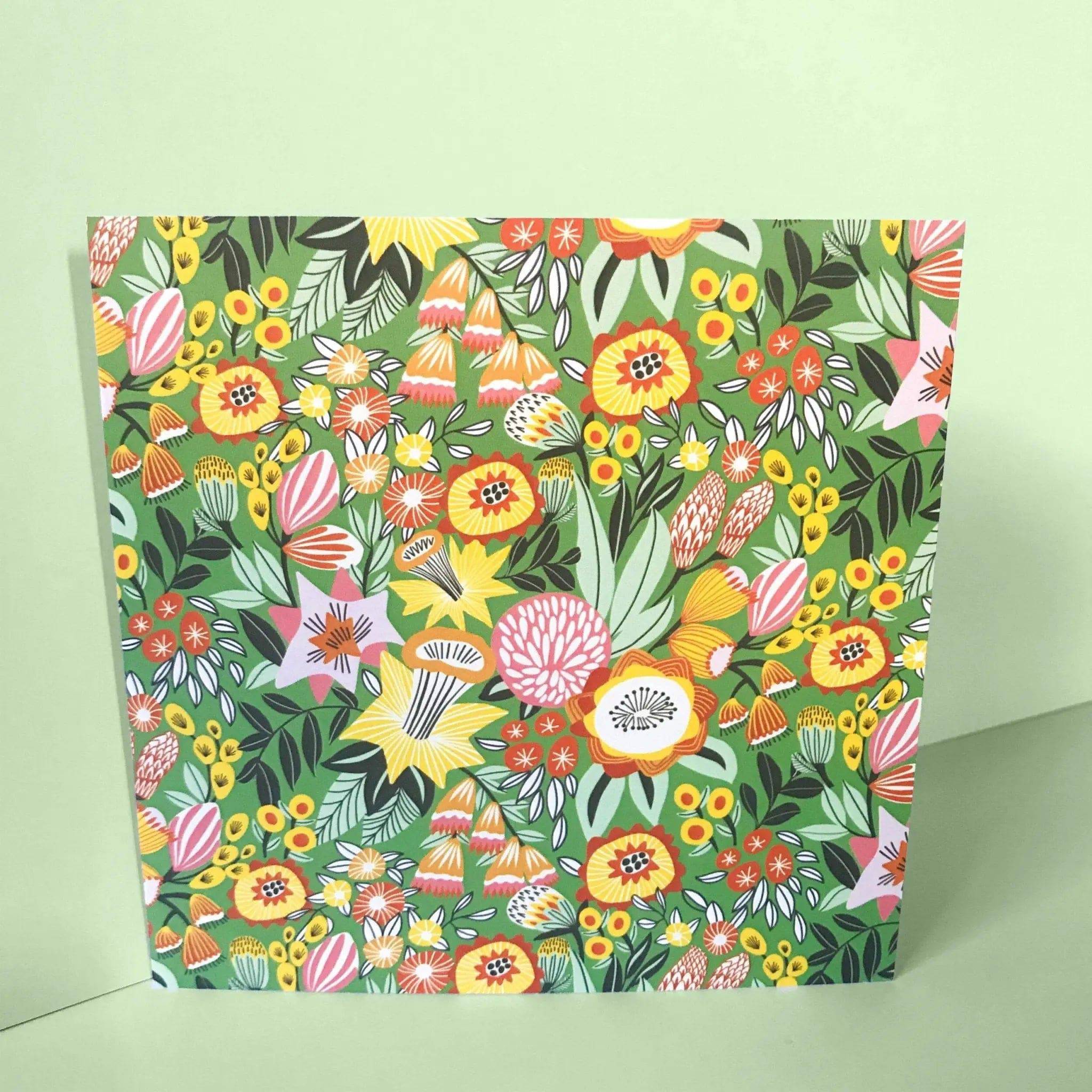 Floral Art Greeting Card Set - 12 Handmade Watercolor Flower Cards with Envelopes | Perfect for Birthdays, Anniversaries & Thank You Notes | Elegant Stationery Gift for Women & Friends