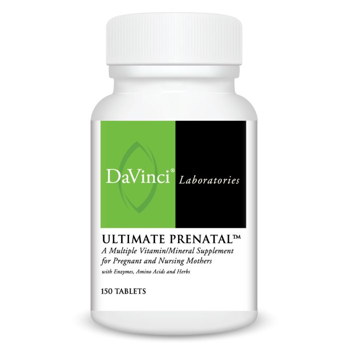 Davinci Labs Ultimate Prenatal Vitamins - 150 Count | Essential Nutrients for Pregnancy & Breastfeeding | Supports Fetal Development & Maternal Health | Prenatal Supplement for Expecting & Nursing Mothers