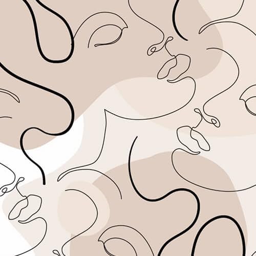 Abstract Line Art