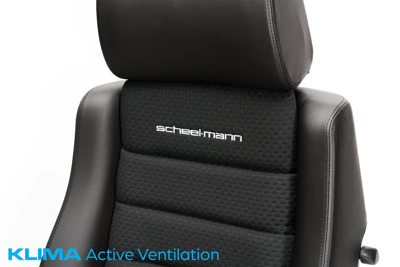 Scheel Mann Vario F Klima Active Ventilation Car Seat - Premium Cooling & Comfort for Long Drives - Perfect for Road Trips & Summer Commutes