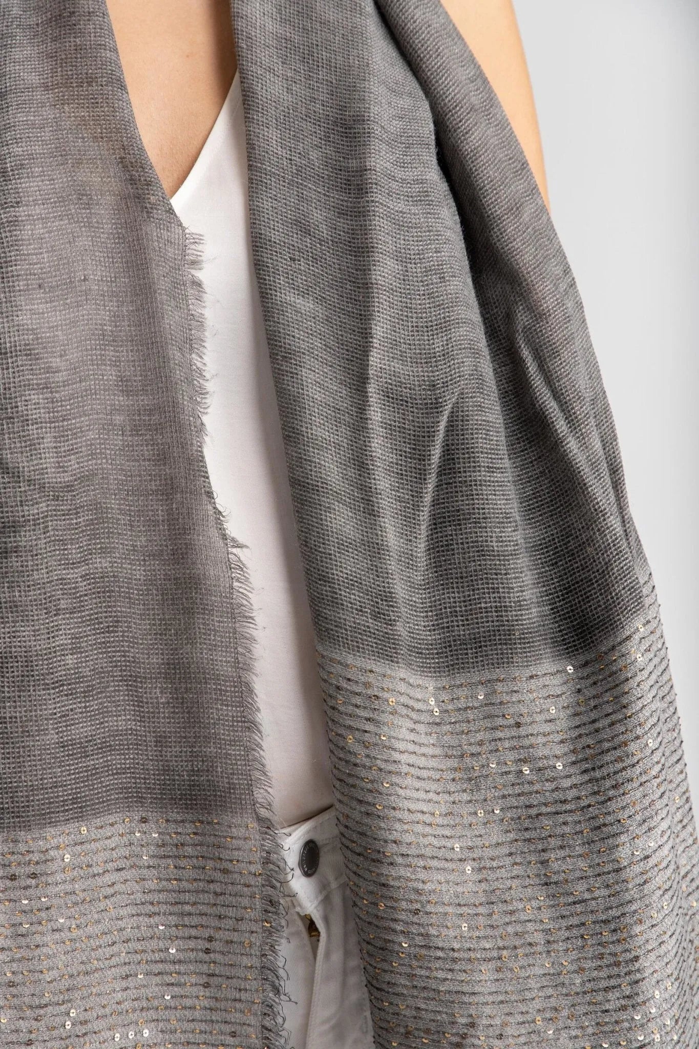 Lenox Shimmering Scarf - Elegant Women's Fashion Accessory for Parties, Weddings & Evening Events