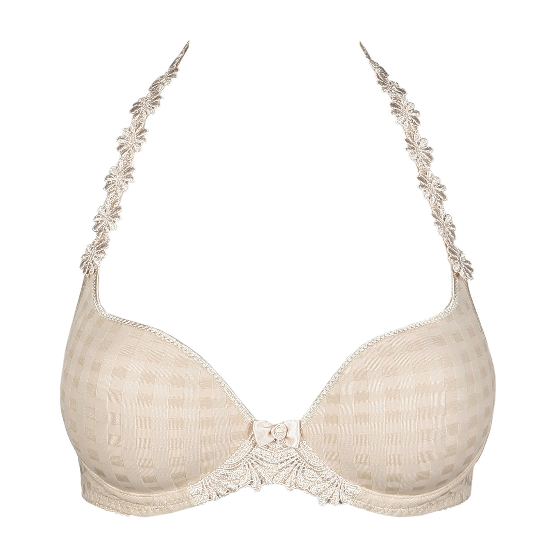 Avero Convertible T-Shirt Bra - Wireless Comfort, Seamless Design, Adjustable Straps (Cafe Latte, 34B) | Perfect for Everyday Wear, Workouts & Layering Under Clothes