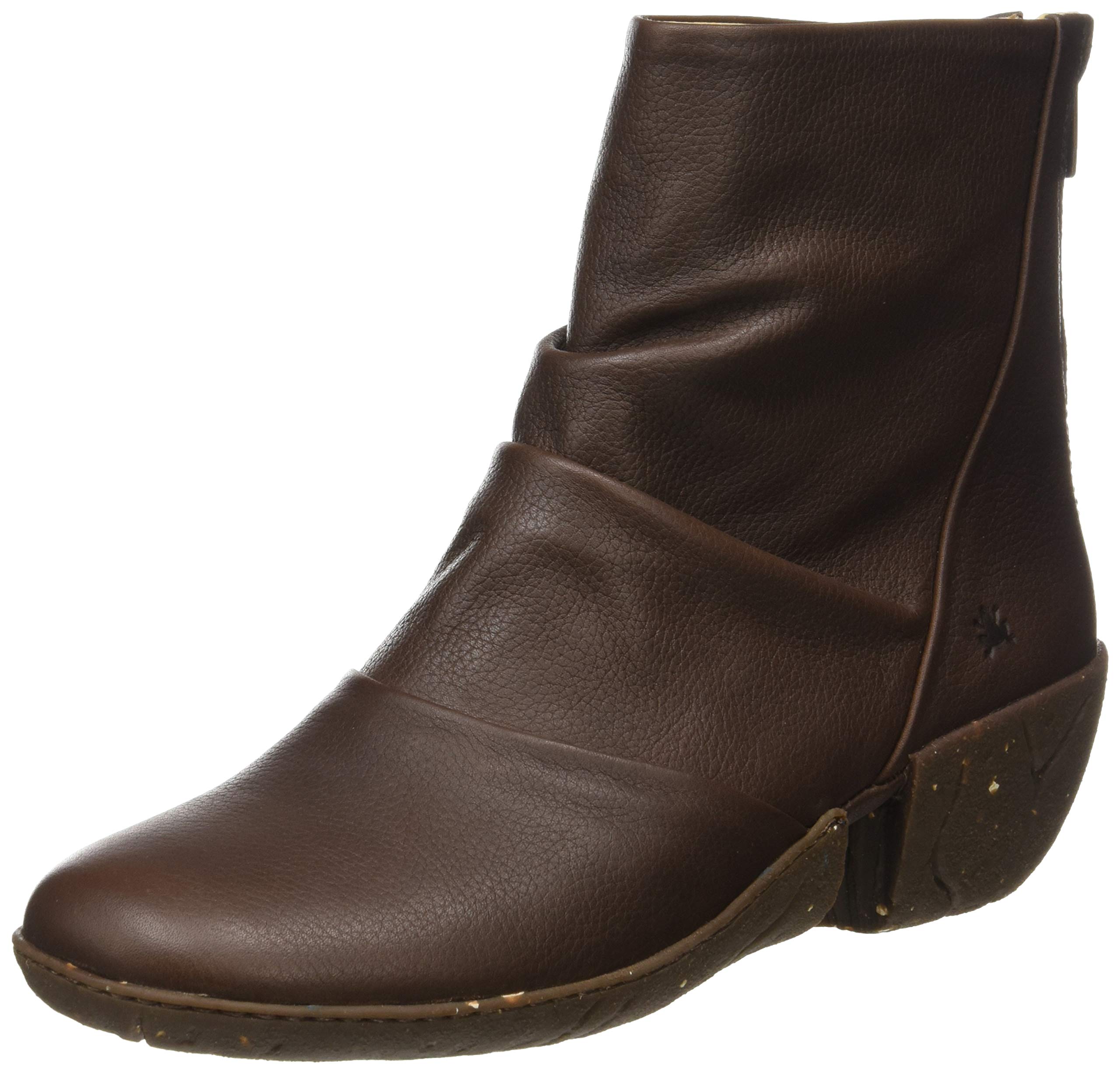 El Naturalista Women's Comfortable Ankle Boots - Waterproof Leather Booties for Walking, Travel & Outdoor Activities - Fashionable Casual & Work Shoes for Women