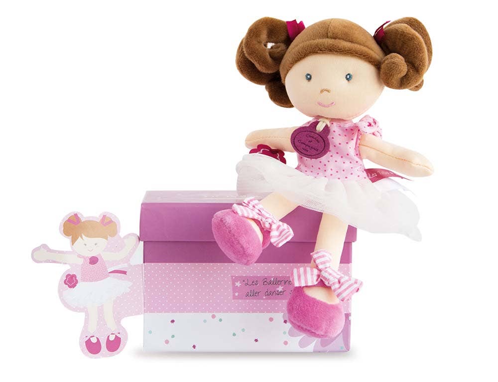 Little Ballerinas Plush Stuffed Animal Toy - Soft & Cuddly Ballet Dancer Doll for Kids - Perfect Gift for Birthday, Christmas & Dance Lovers - Great for Playtime, Nursery Decor & Themed Parties