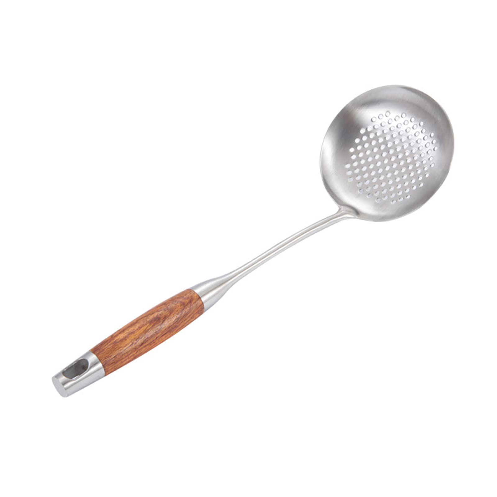 Stainless Steel Slotted Turner & Soup Ladle Set - Thickened Smooth Surface Kitchen Utensils for Cooking, Flipping, Serving - Perfect for Pancakes, Eggs, Pasta & Soup